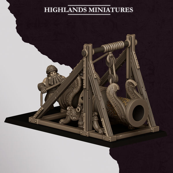 Sons of Marduk - Marduk Cannon by Highland Miniatures