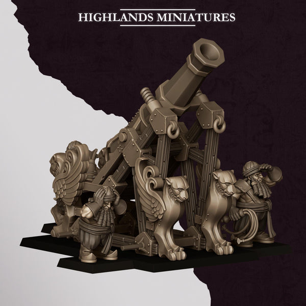 Sons of Marduk - Marduk Mortar by Highland Miniatures