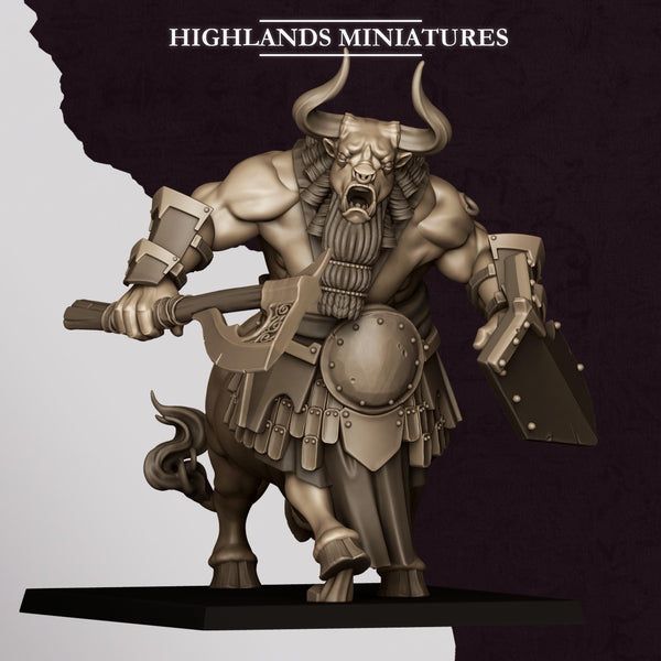 Sons of Marduk - Marduk Minotaurs unit by Highlands Miniatures