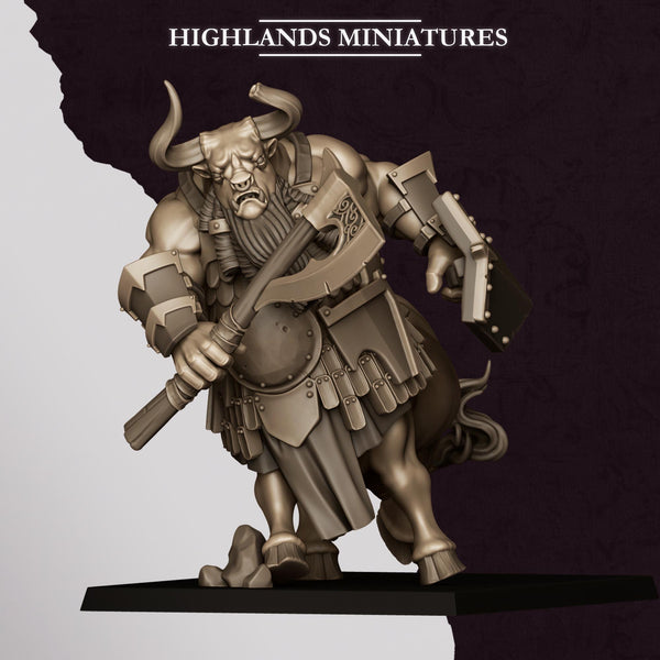 Sons of Marduk - Marduk Minotaurs unit by Highlands Miniatures