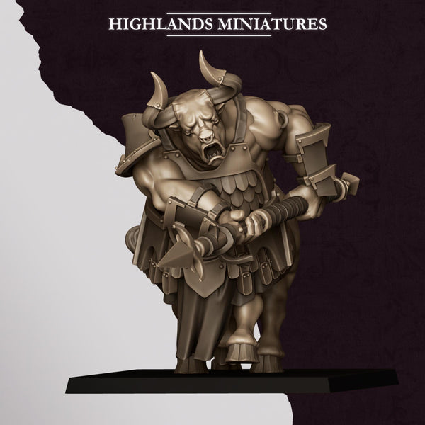 Sons of Marduk - Marduk Minotaurs unit by Highlands Miniatures