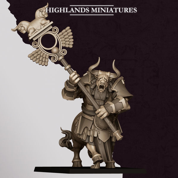 Sons of Marduk - Marduk Minotaurs unit by Highlands Miniatures