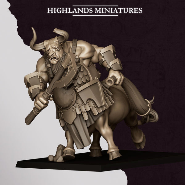 Sons of Marduk - Marduk Minotaurs unit by Highlands Miniatures