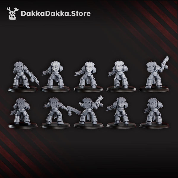 Space Knights Team Ignitium (Preassembled) by DakkaDakka