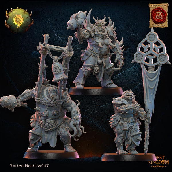 Warriors of the Dark Gods Rotten Hosts- Spoiled Forsaken by Lost Kingdom Miniatures