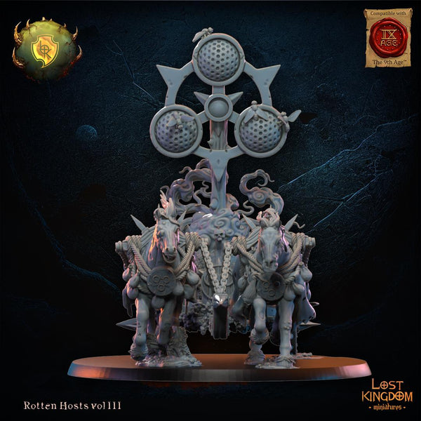 Warriors of the Dark Gods (Rotten Hosts) - Rotten Shrine by Lost Kingdom Miniature