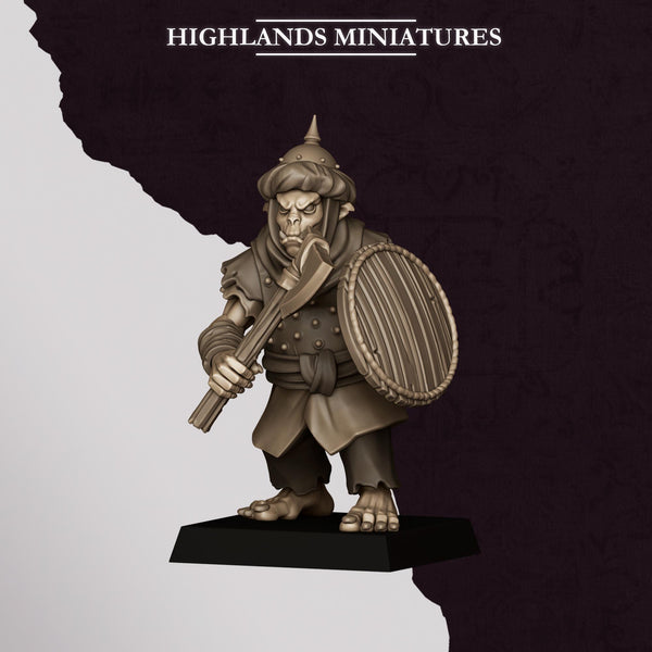 Sons of Marduk - Hobgoblin Warriors Unit by Highlands Miniatures