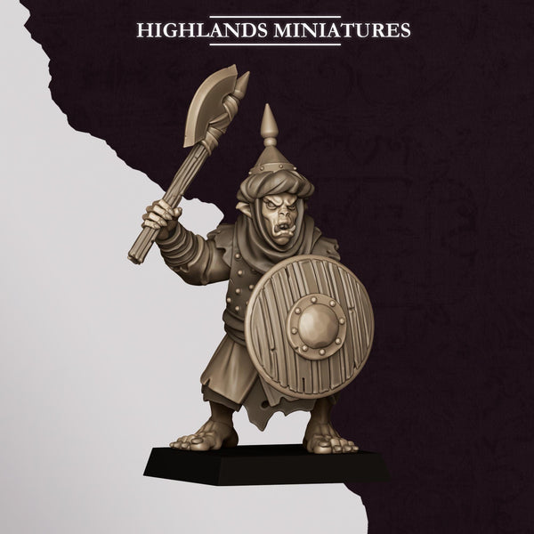 Sons of Marduk - Hobgoblin Warriors Unit by Highlands Miniatures