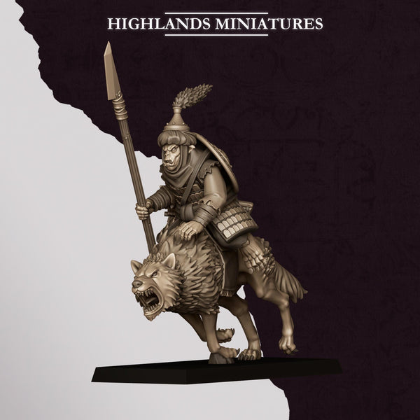 Sons of Marduk - Hobgoblin Riders unit by Highlands Miniatures