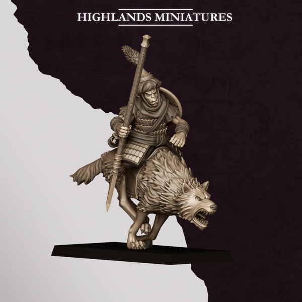Sons of Marduk - Hobgoblin Riders unit by Highlands Miniatures