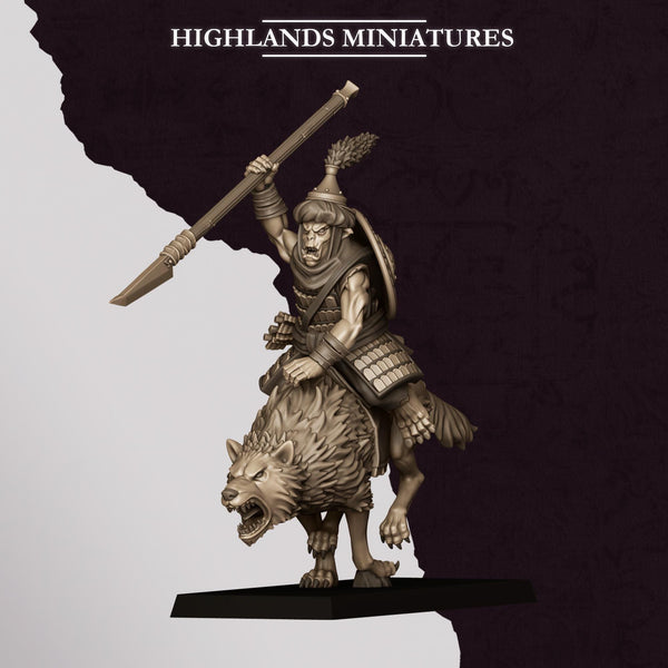 Sons of Marduk - Hobgoblin Riders unit by Highlands Miniatures