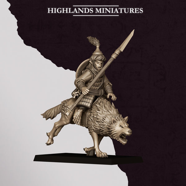 Sons of Marduk - Hobgoblin Riders unit by Highlands Miniatures