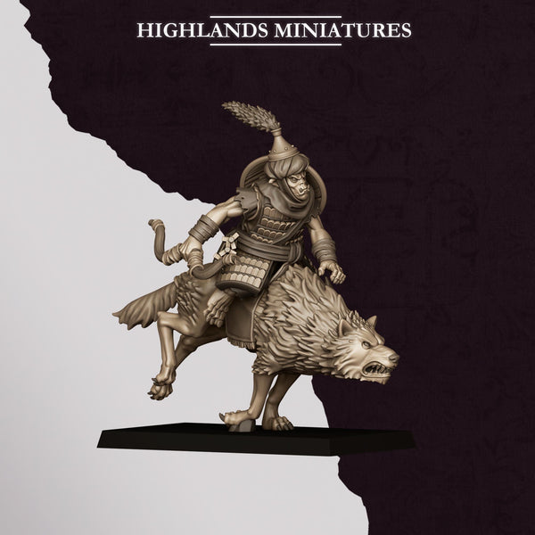 Sons of Marduk - Hobgoblin Riders unit by Highlands Miniatures