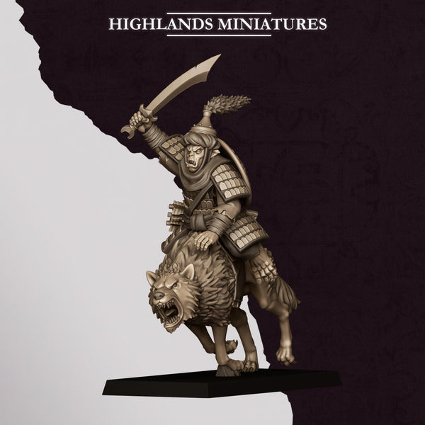Sons of Marduk - Hobgoblin Riders unit by Highlands Miniatures