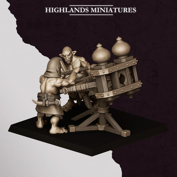 Sons of Marduk - Hobgoblin Ballista by Highlands Miniatures