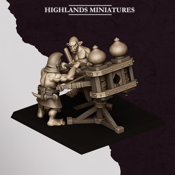 Sons of Marduk - Hobgoblin Ballista by Highlands Miniatures