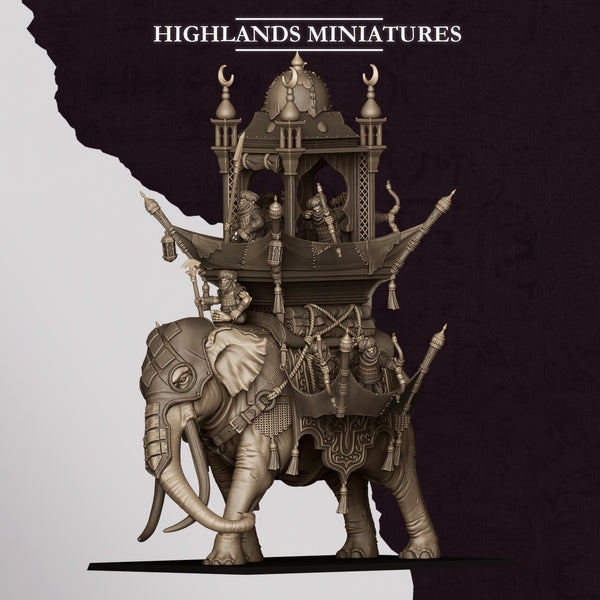 Sons of Marduk - Hobgoblin War Elephant by Highlands Miniatures