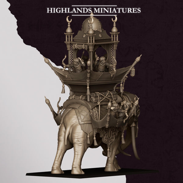 Sons of Marduk - Hobgoblin War Elephant by Highlands Miniatures