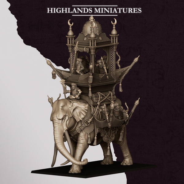 Sons of Marduk - Hobgoblin War Elephant by Highlands Miniatures