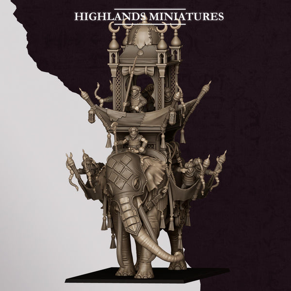 Sons of Marduk - Hobgoblin War Elephant by Highlands Miniatures
