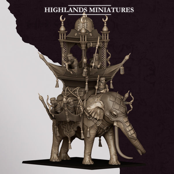 Sons of Marduk - Hobgoblin War Elephant by Highlands Miniatures