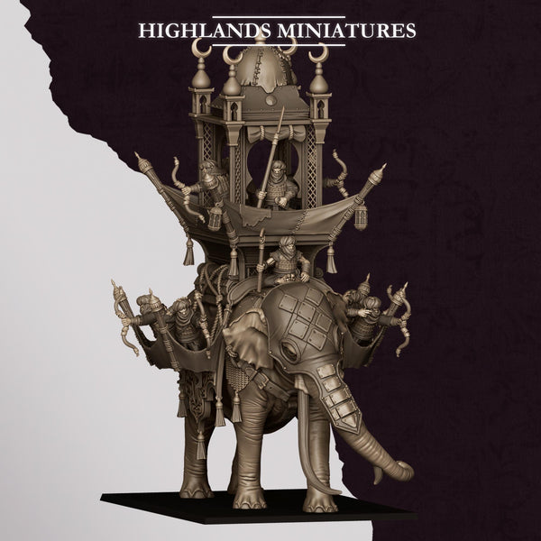 Sons of Marduk - Hobgoblin War Elephant by Highlands Miniatures