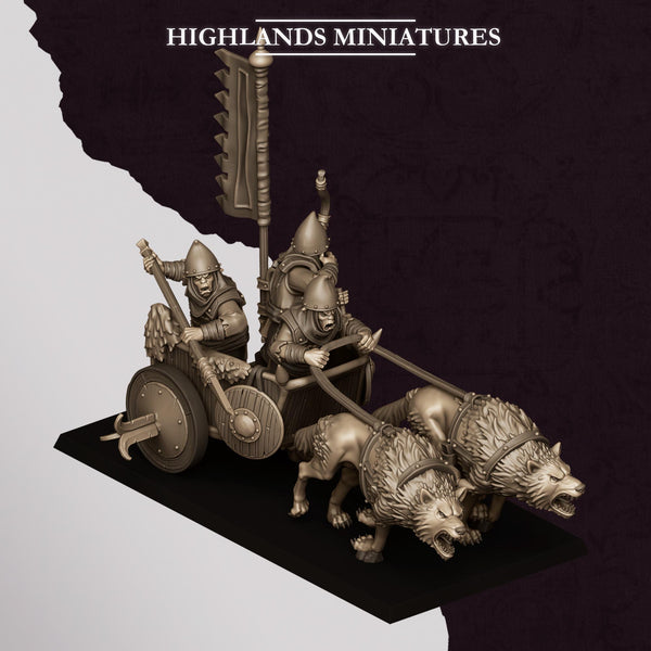 Sons of Marduk - Hobgoblin Chariot by Highlands Miniatures