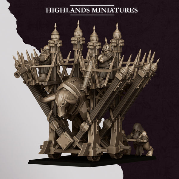 Sons of Marduk - Blazing Icon of Marduk by Highland Miniatures
