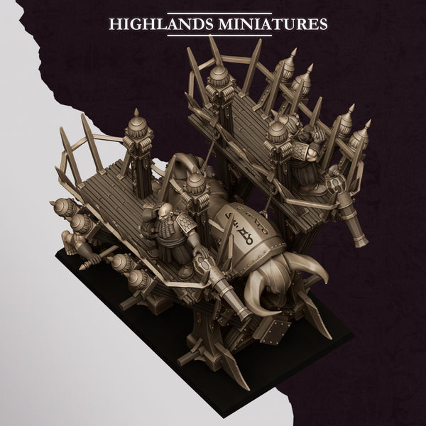 Sons of Marduk - Blazing Icon of Marduk by Highland Miniatures
