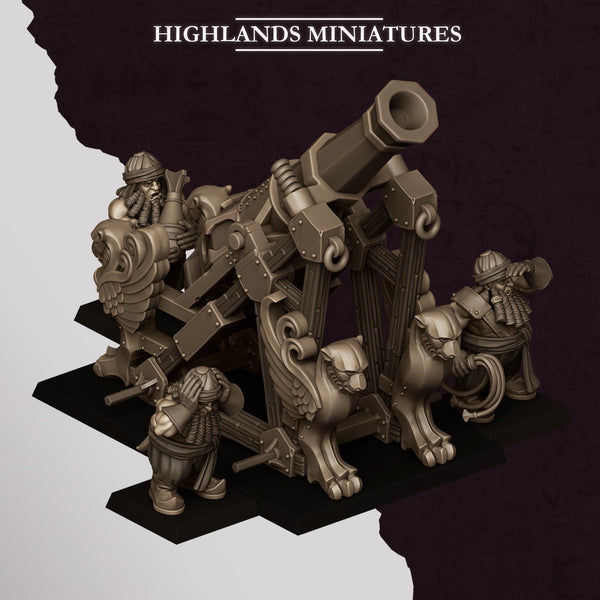 Sons of Marduk - Marduk Mortar by Highland Miniatures