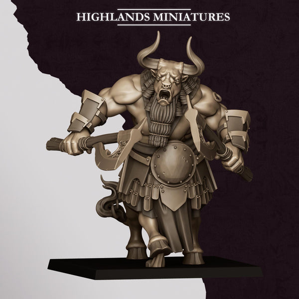 Sons of Marduk - Marduk Minotaurs unit by Highlands Miniatures