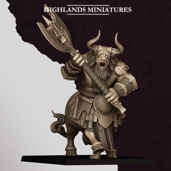 Sons of Marduk - Marduk Minotaurs unit by Highlands Miniatures