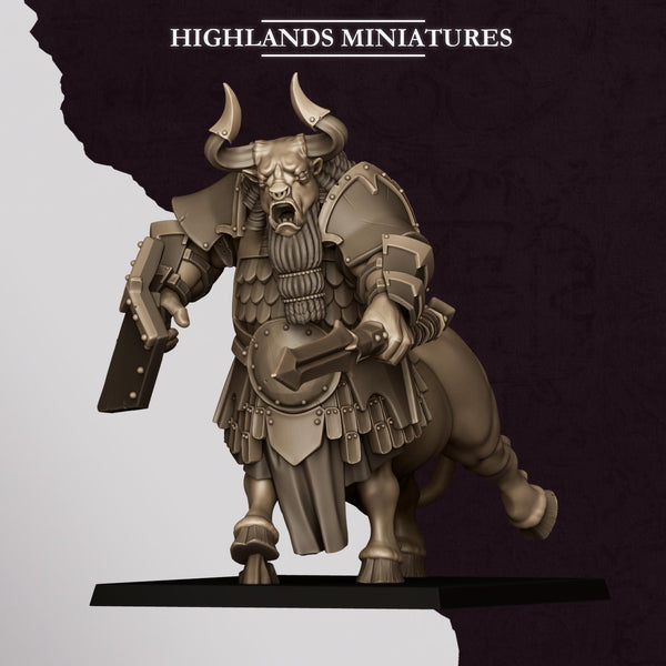 Sons of Marduk - Marduk Minotaurs unit by Highlands Miniatures
