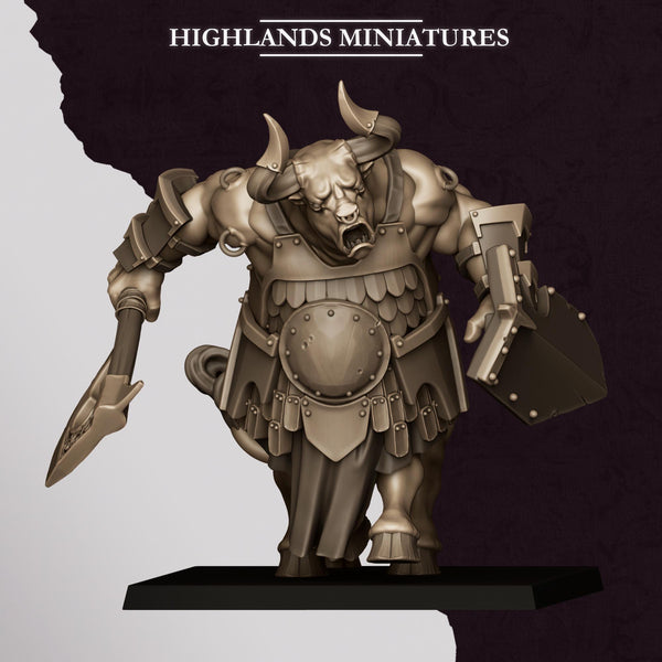 Sons of Marduk - Marduk Minotaurs unit by Highlands Miniatures