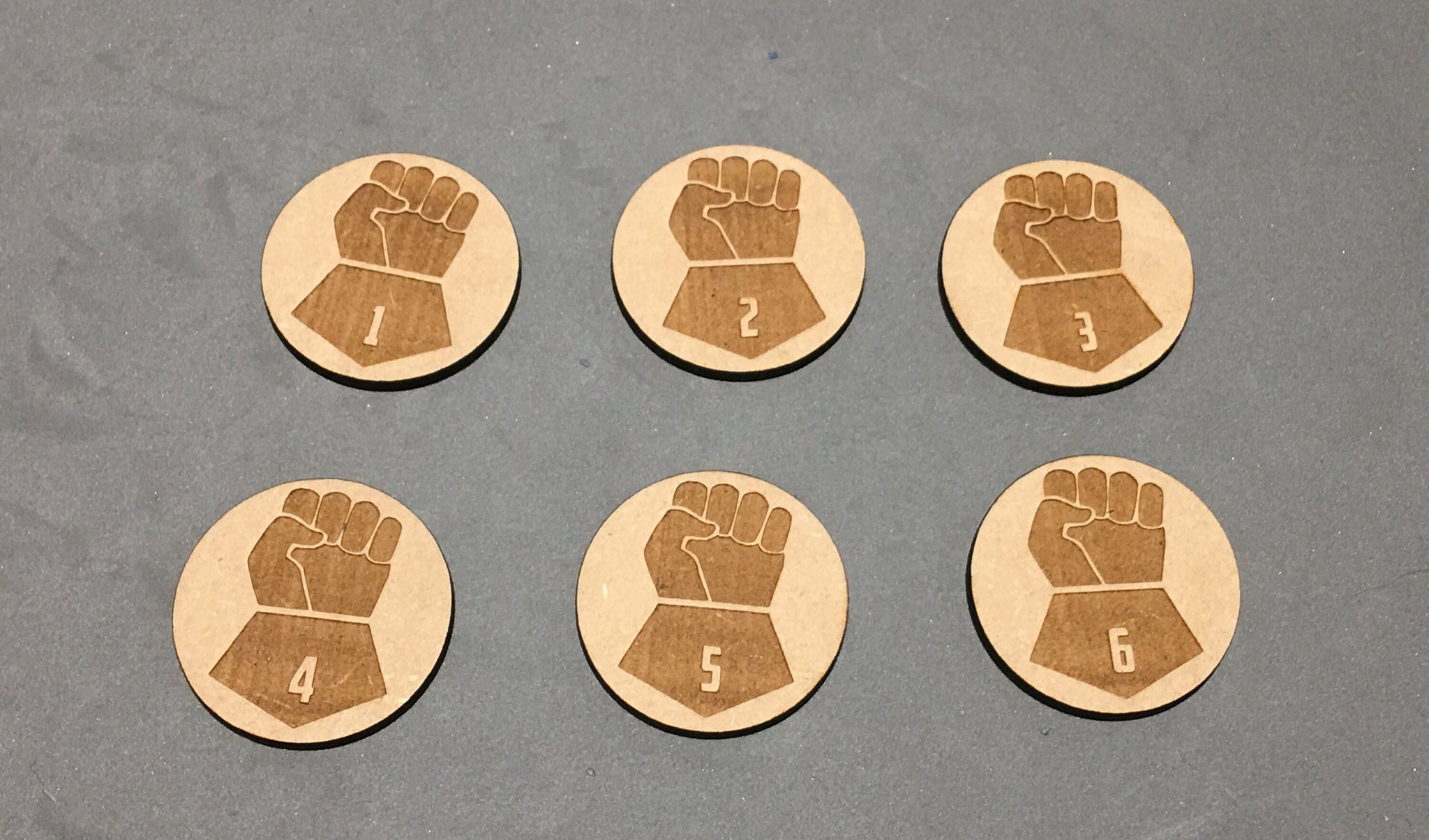 Warhammer 40K objective Markers Iron Fists