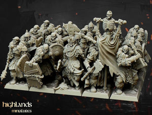 Transilvanya the Fallen Realm - Undead Blackwatch Warriors by Highlands Miniatures