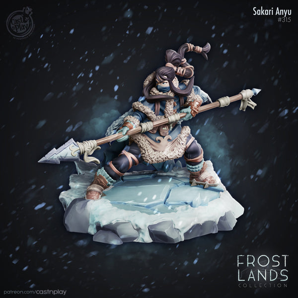 Sakari Anyu Cast N Play Frostlands 3d Printed Miniature