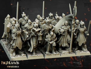 Gallia - The Medieval Kingdom - Female Knights by Highlands Miniatures