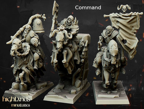 Transilvanya the Fallen Realm - Skeletal Knights (Dark Knights, Revenant) unit  by Highlands Miniatures