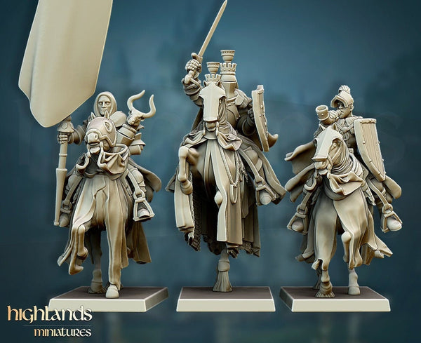 Gallia - The Medieval Kingdom - Grail Knights unit  by Highlands Miniatures