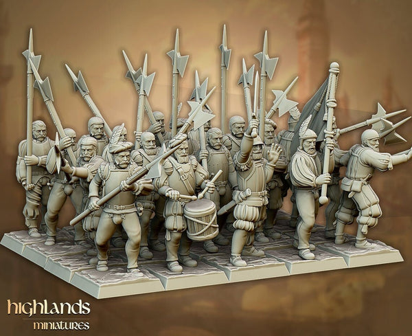 Sunland Empire - Imperial Troops Unit by Highlands Miniatures