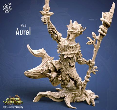 Aurel Cast N Play Ancient Woodlands 3d Printed Miniature
