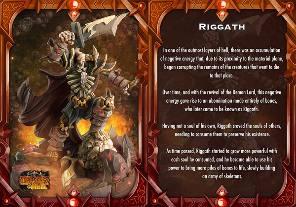 Riggath  Cast N Play Depths of Hell 3d Printed Miniature