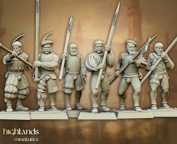 Sunland Empire - Imperial Troops Unit by Highlands Miniatures
