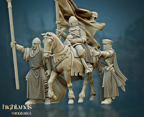Gallia - The Medieval Kingdom - Crusaders Unit by Highlands Miniatures