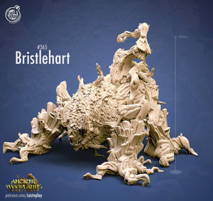 Bristlehart Cast N Play Ancient Woodlands 3d Printed Miniature for Dungeons and Dragons, Pathfinder, Warhammer, Age of Sigmar, KOW