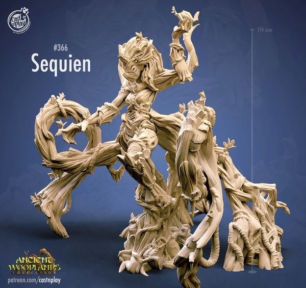 Sequien Cast N Play Ancient Woodlands 3d Printed Miniature