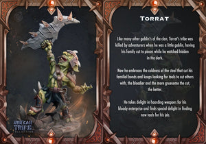 Torrat the goblin Cast N Play UruCan Tribe 3d Printed Miniature