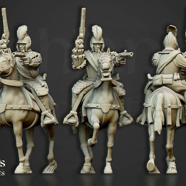 Sunland Empire - The Black Riders unit  by Highlands Miniatures