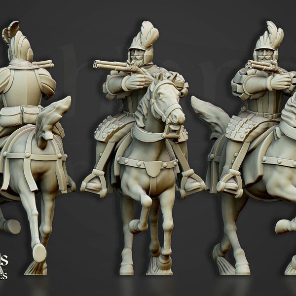 Sunland Empire - The Black Riders unit  by Highlands Miniatures